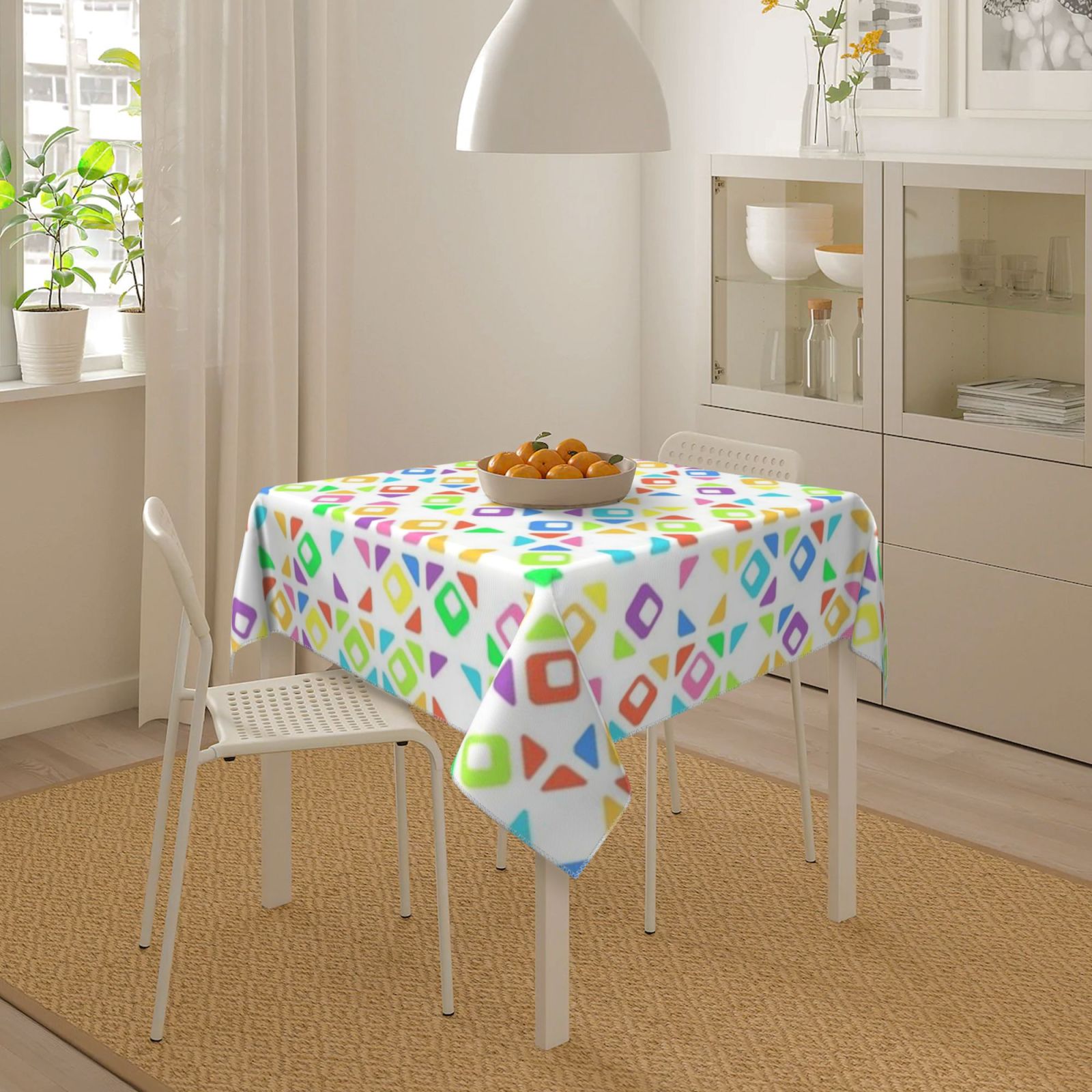 Square tablecloth 55in