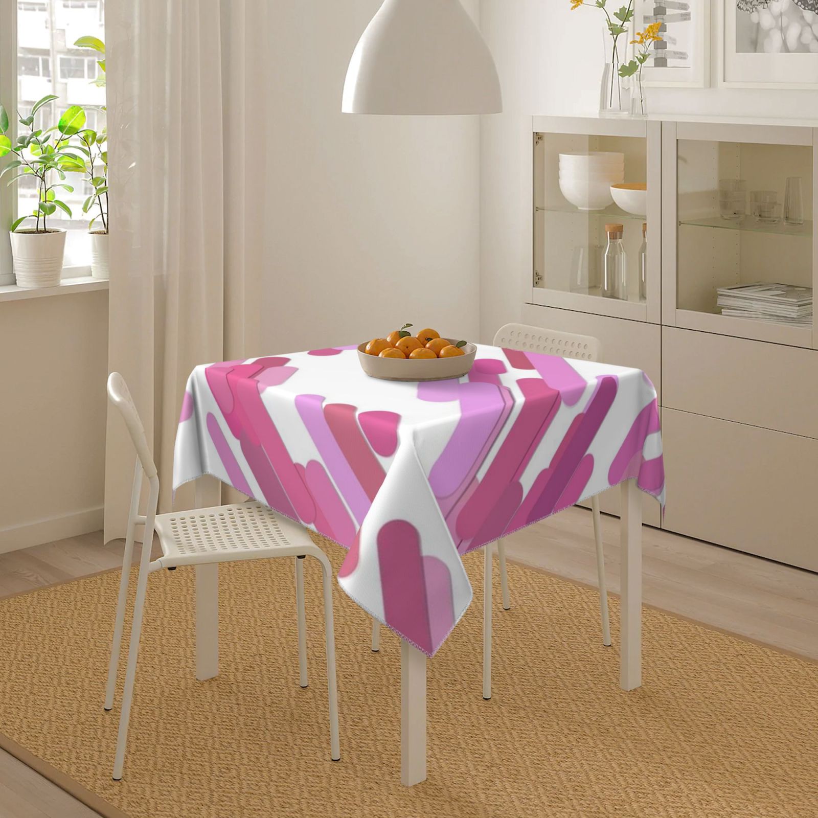 Square tablecloth 55in