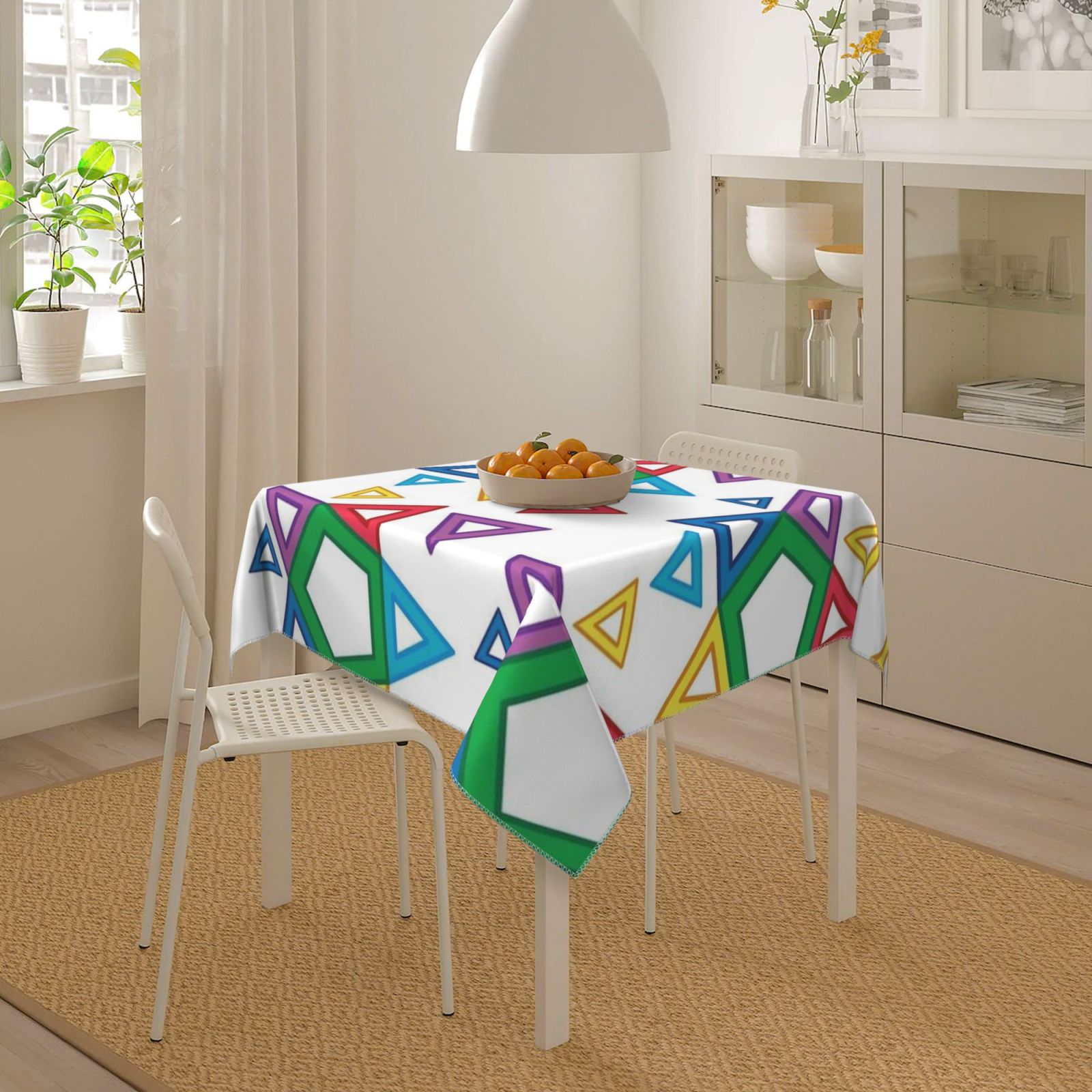 Square tablecloth 55in