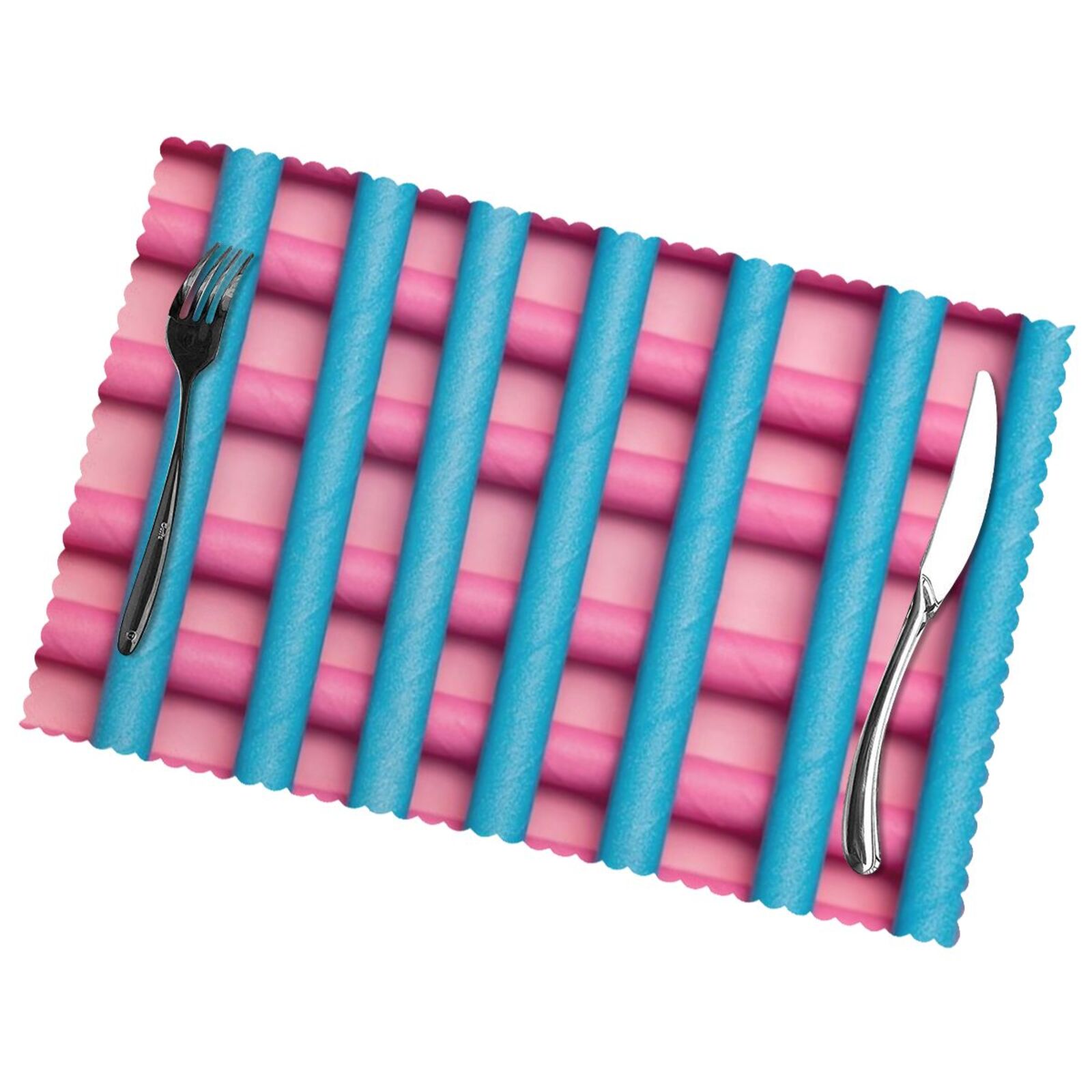 Oil-proof and heat-insulating plate mat 12x18in (6 pieces)
