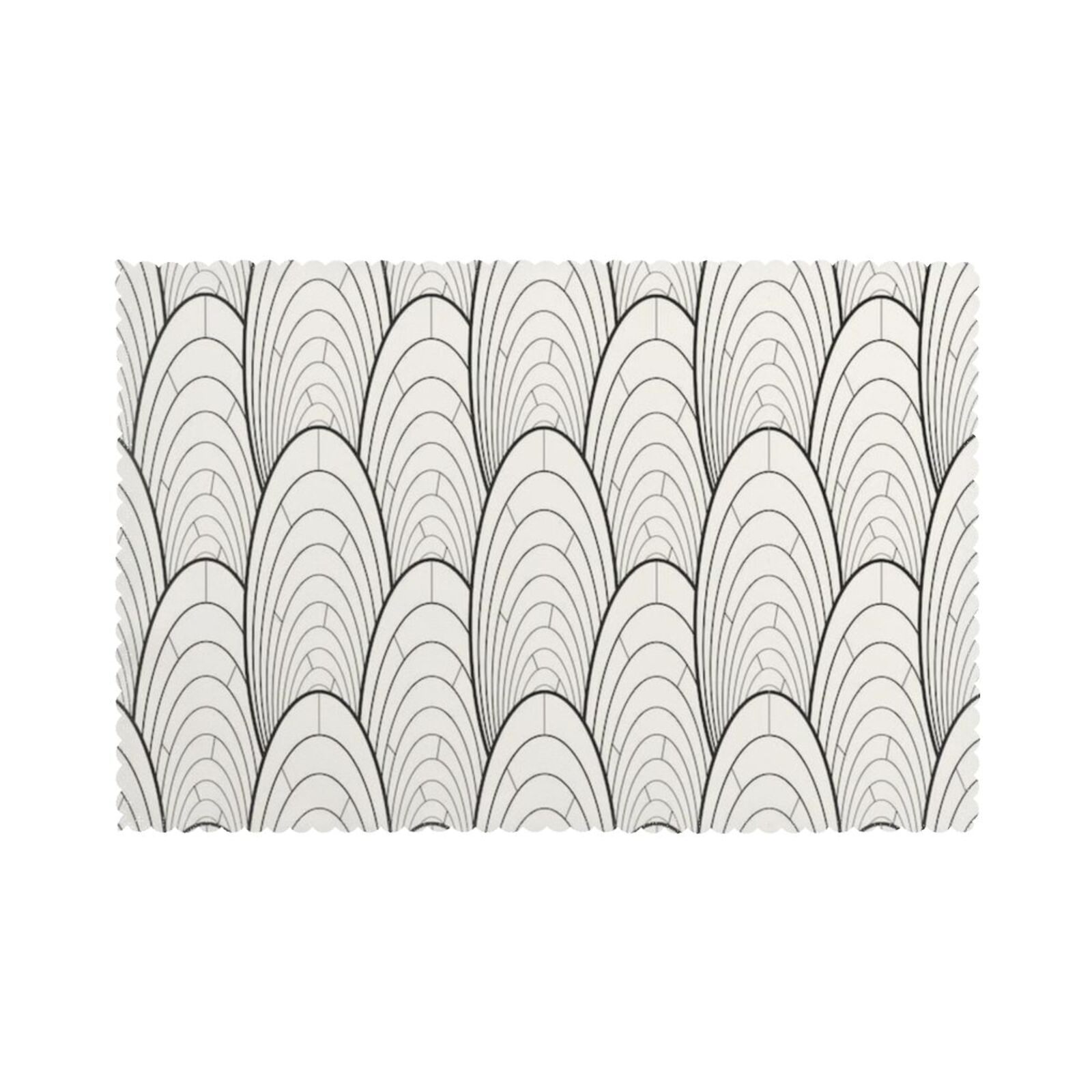 Oil-proof and heat-insulating plate mat 12x18in (6 pieces)