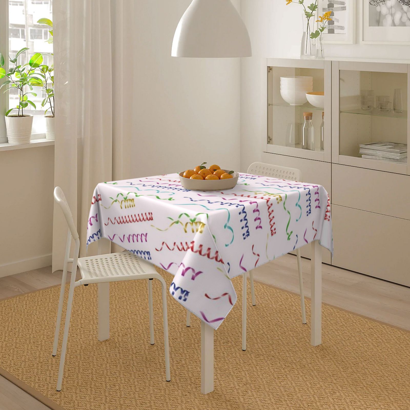 Square tablecloth 55in