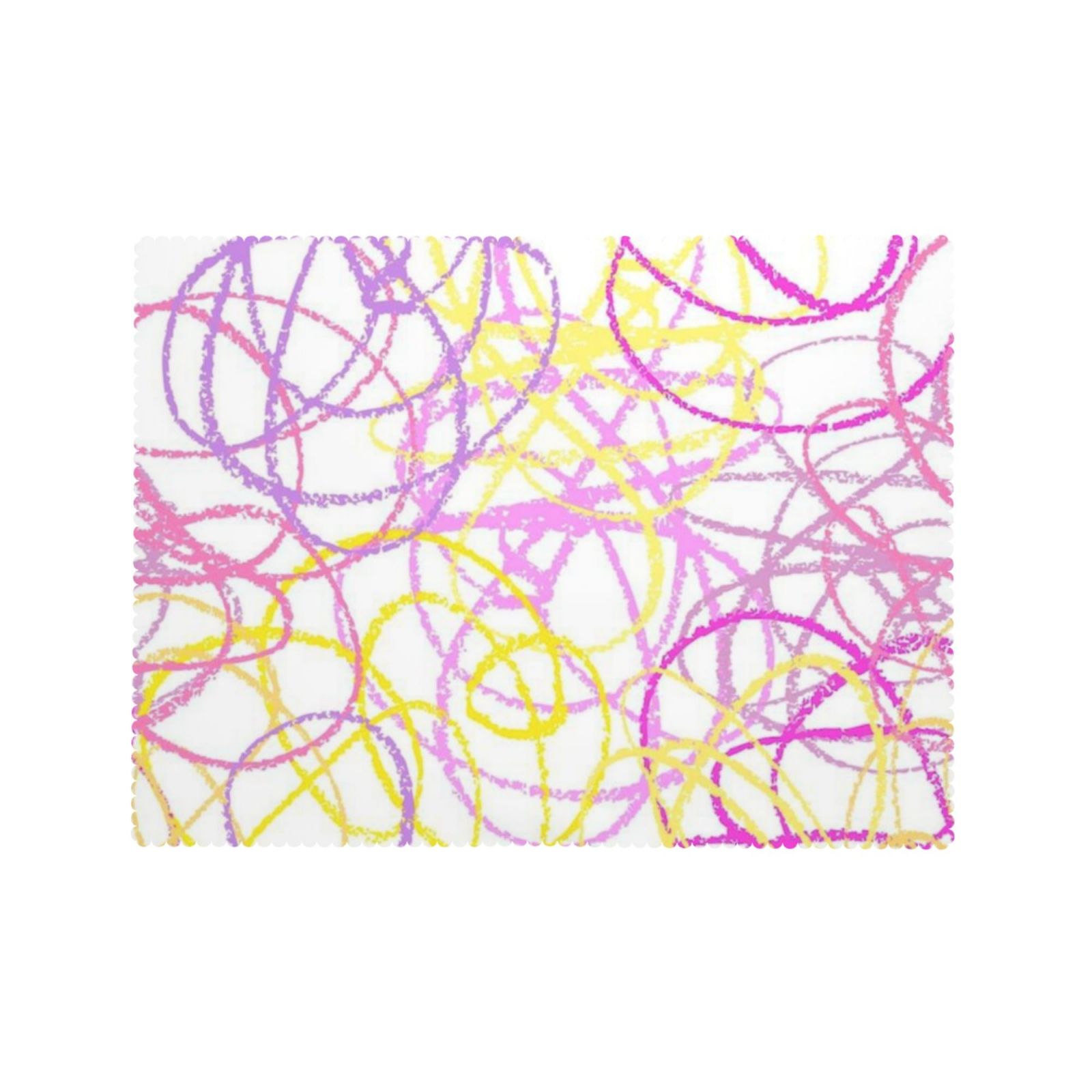 Square lace tablecloth 54x72in