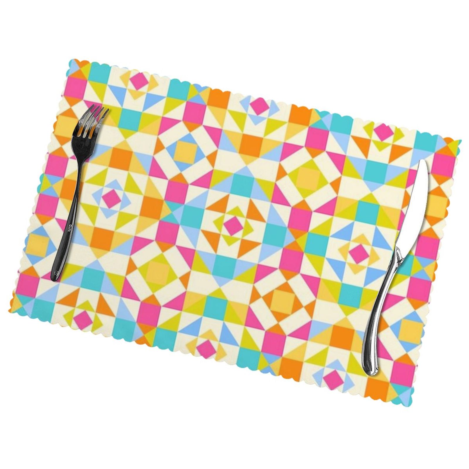 Oil-proof and heat-insulating plate mat 12x18in (6 pieces)