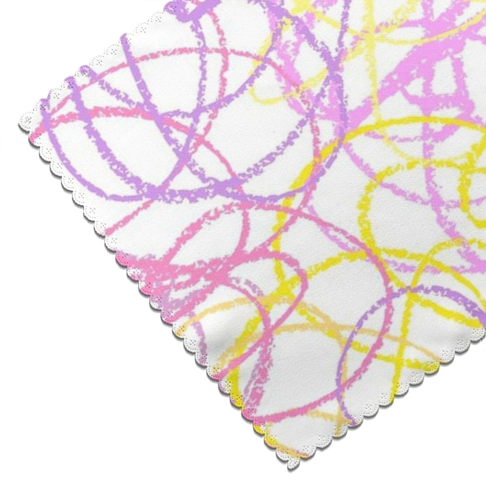 Oil-proof and heat-insulating plate mat 12x18in (6 pieces)