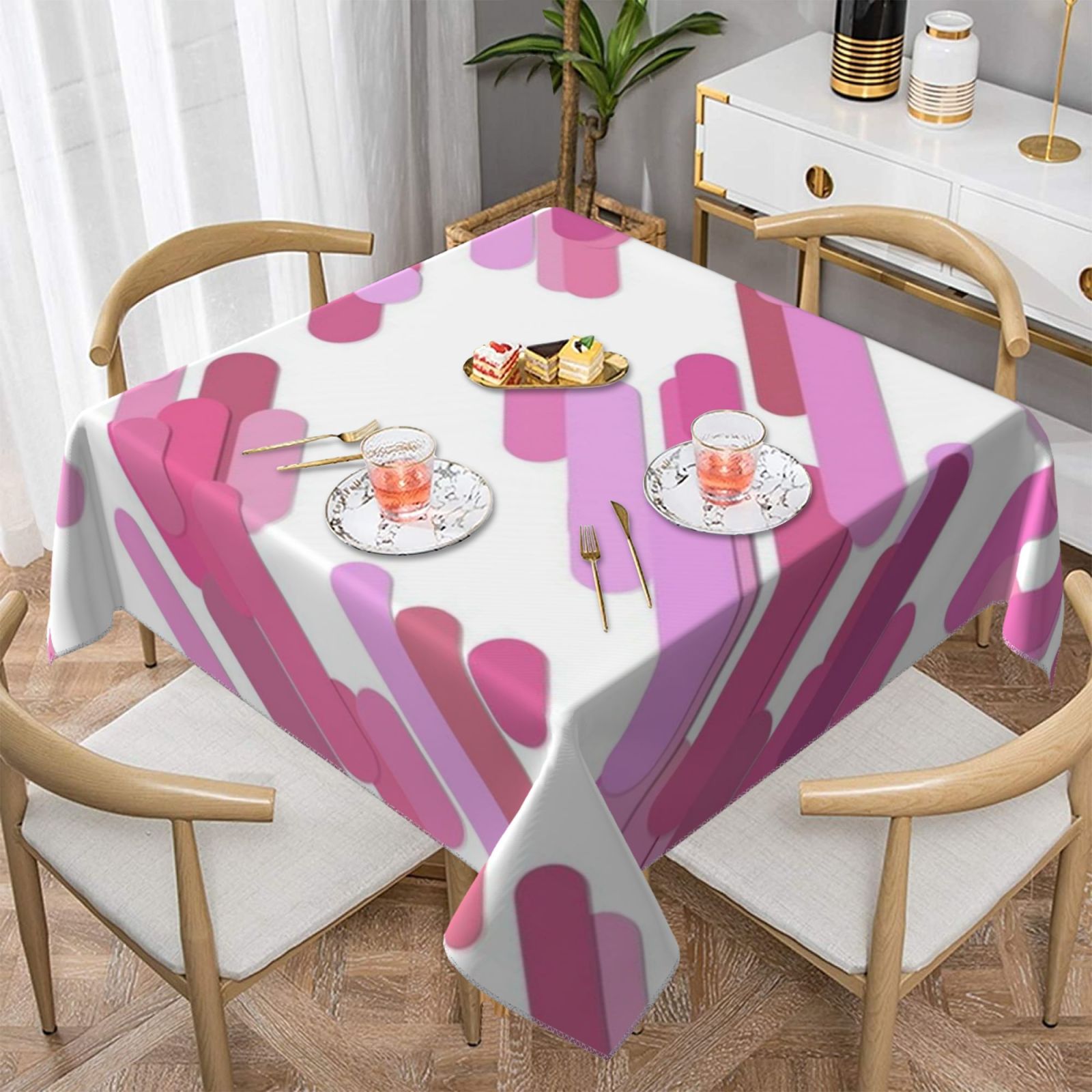Square tablecloth 55in