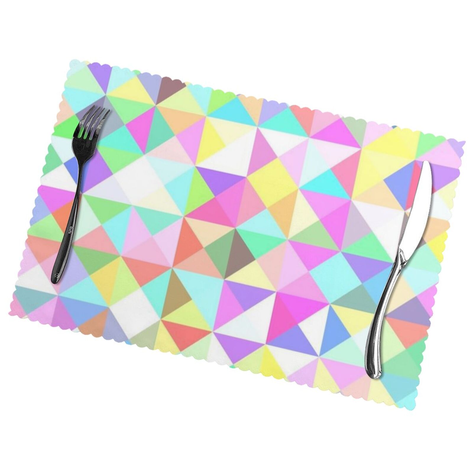 Oil-proof and heat-insulating plate mat 12x18in (6 pieces)