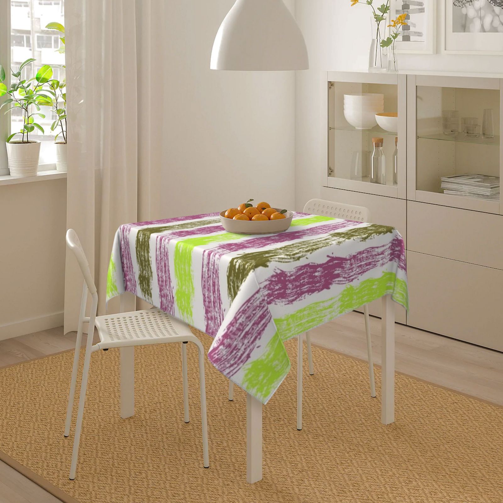 Square tablecloth 55in