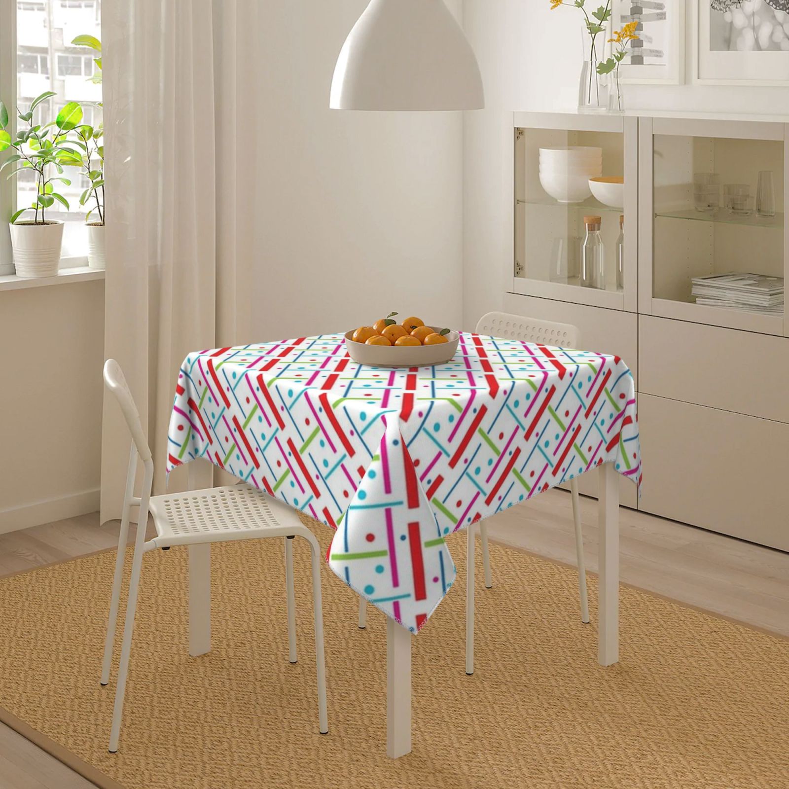 Square tablecloth 55in