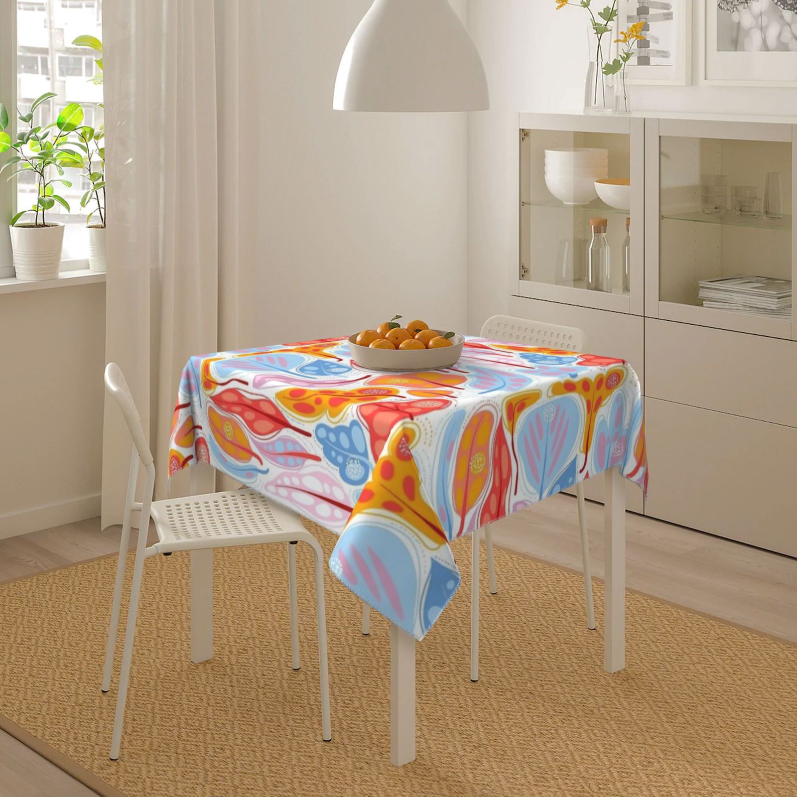 Square tablecloth 55in