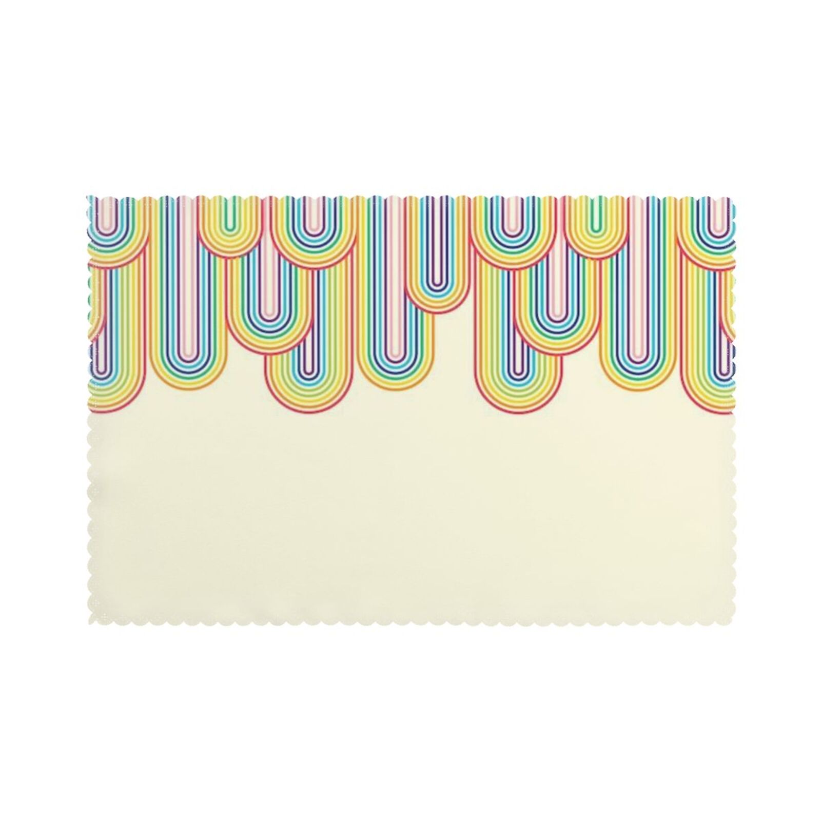Oil-proof and heat-insulating plate mat 12x18in (6 pieces)