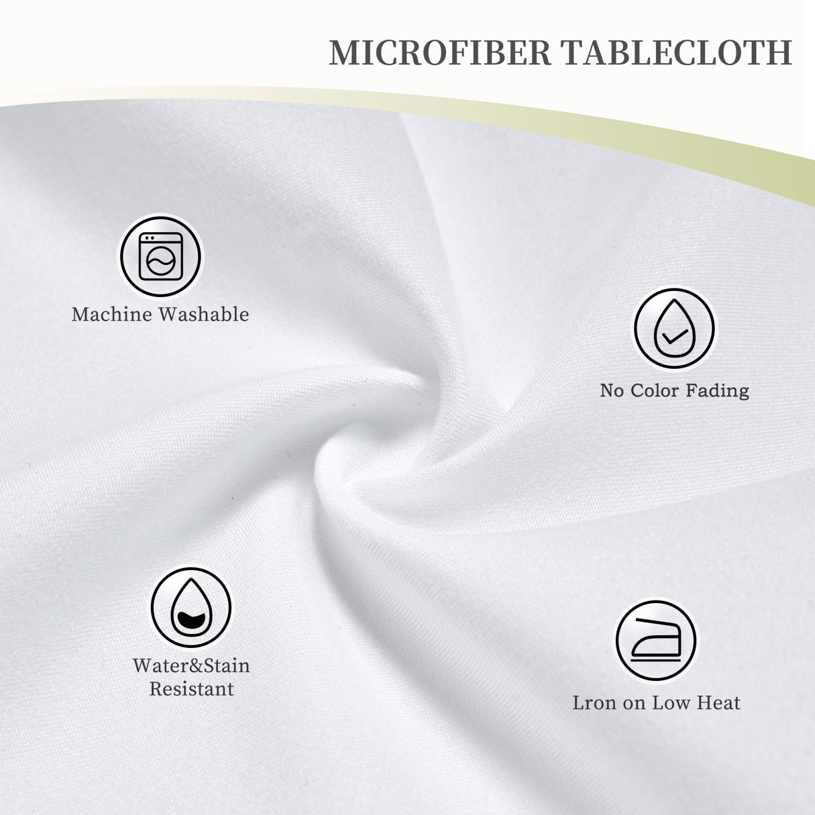 Square lace tablecloth 54x72in